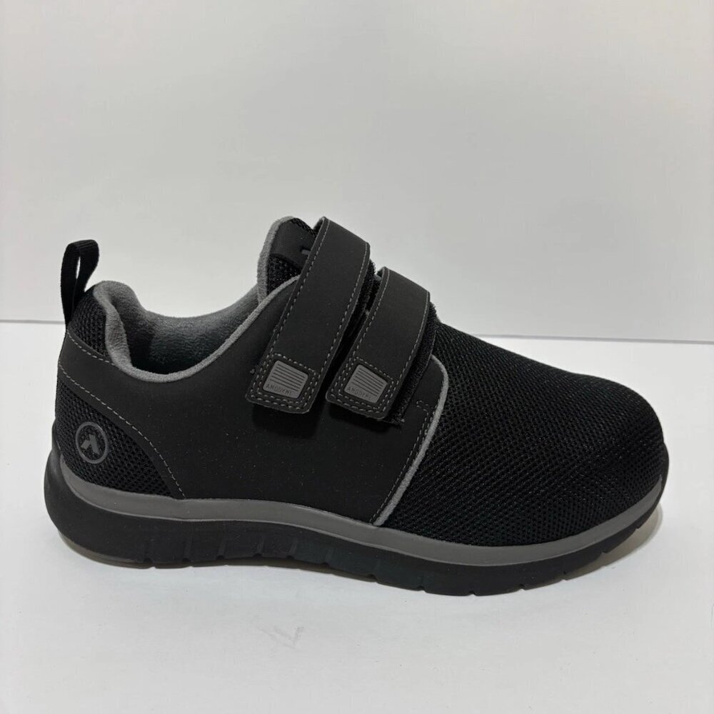 Anodyne Men’s No. 74 Sport Double Depth Sneakers Black, Size 7.5 Extra Wide